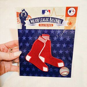 MLB BOSTON RED SOX MAJOR LEAGUE BASEBALL COLLECTOR PATCH NEW NIP